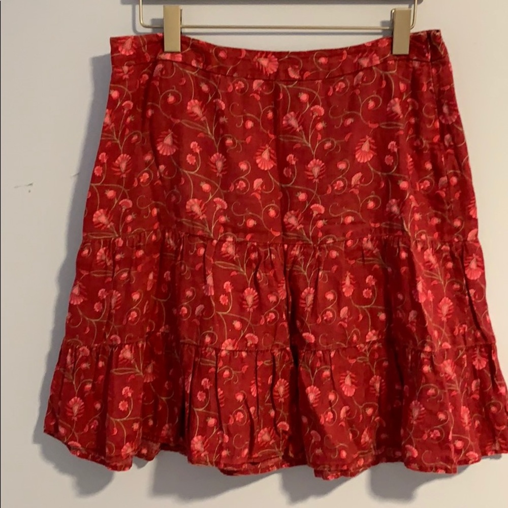 Gap | Flare Skirt | Raspberry Fields | Size 6